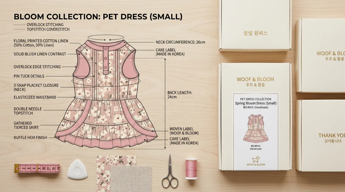 gia công đầm pet xuất khẩu - hình minh họa 2