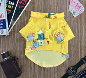 ÁO SƠ MI VÀNG